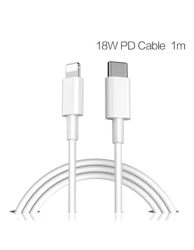 Cabo 100cm para iPhone 11 Lightning - Type C com Tecnologia PD e Certificado MFI