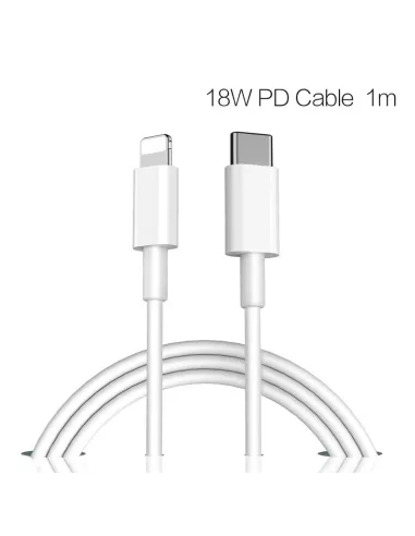 Cabo 100cm para iPhone 11 Pro Lightning - Type C com Tecnologia PD e Certificado MFI