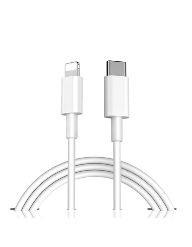 Cabo de Carga Type C - Lightning com Tecnologia PD e Certificado MFI para iPhone 12 Mini