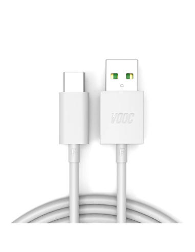 Cabo de Carga Micro Usb Fast Charge 4A VOOC USB to Type C 100cm para Oppo