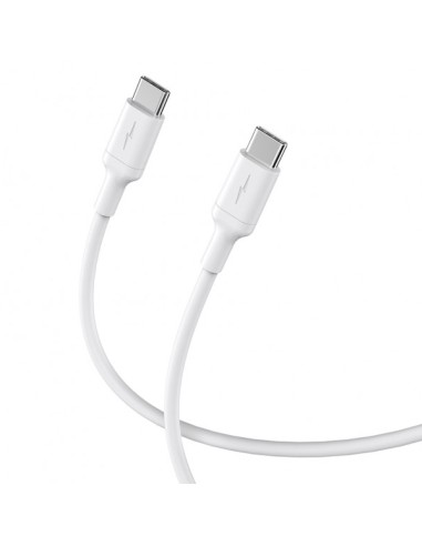 Cabo de Carga Rápida Type C - Type C 60W 3.0A 1m com Tecnologia PD Lekus para Apple iMac (Retina 4K, 21,5 polegadas, 2019) - Bra