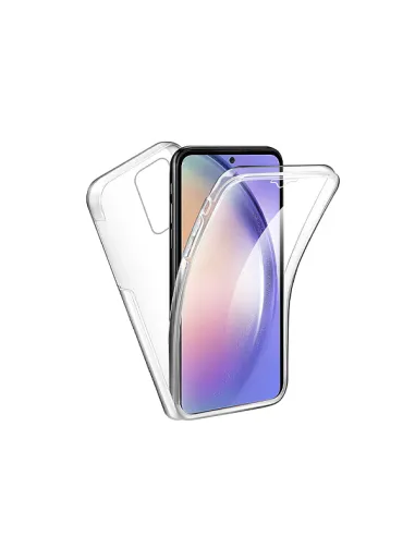 Capa 360° Impact Protection para Oppo A17 - Transparente