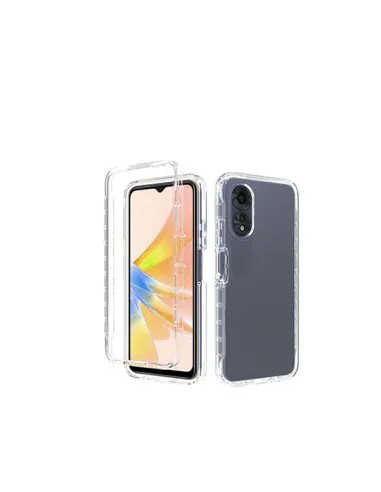 Capa 360° Impact Protection  para Oppo A18 - Transparente