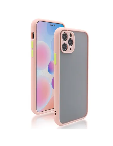 Capa Camera Protection para iPhone X / XS - Rosa