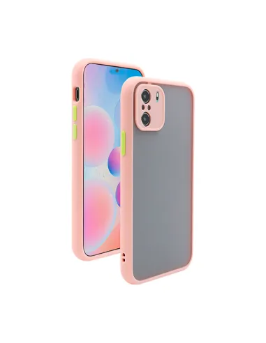 Capa Camera Protection para Xiaomi Poco F3 - Rosa