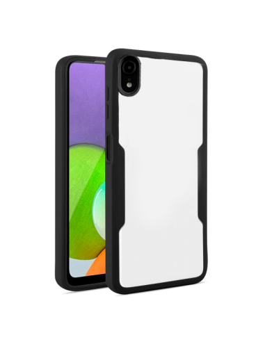 Capa Anti-Crash 360 Protection á Prova de Choque Frente e Verso para iPhone SE 2020 - Preto