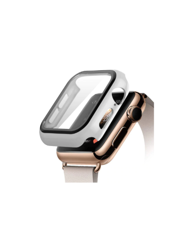 Capa Anti-Impacto para Apple Watch Series 7 - 41mm - Branco