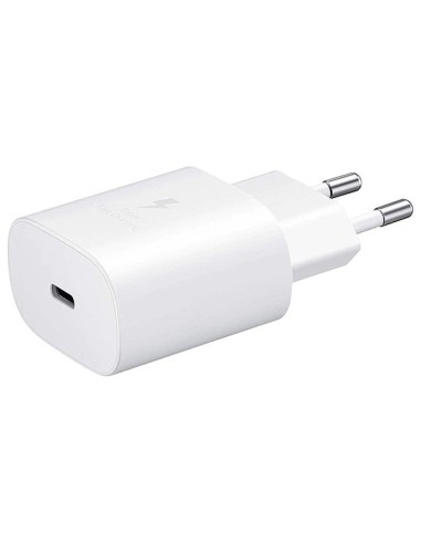 Base Carregador Type C FastCharge 25W Branco para Samsung