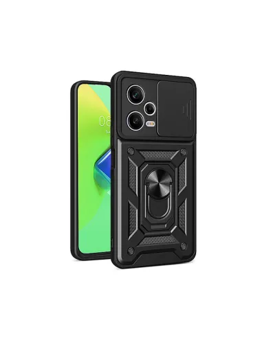 Capa Magnetic Slide Window para Xiaomi Poco X5 - Preto