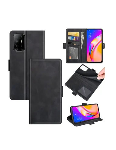 Capa MagneticFlipWallet para Oppo A94 5G