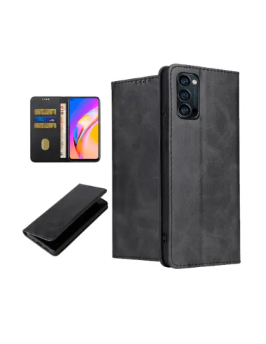 Capa MagneticFlipWallet para Oppo Reno4 Pro 5G