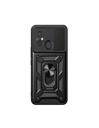 Capa Magnetic Military Defender Slide Window Anti-Impacto Phonecare para Xiaomi Redmi 11A - Preto