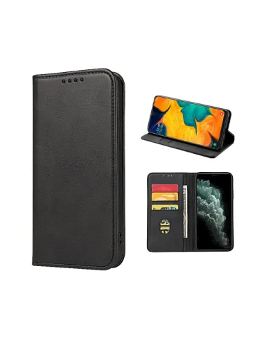 Capa MagneticFlipWallet para Samsung Galaxy A14 - Preto