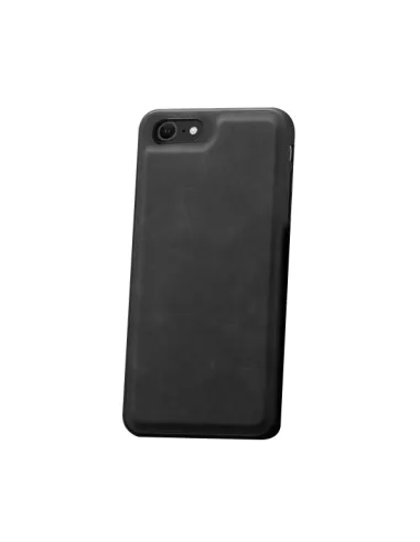 Capa MagneticLeather para Apple iPhone SE 2022 - Preta