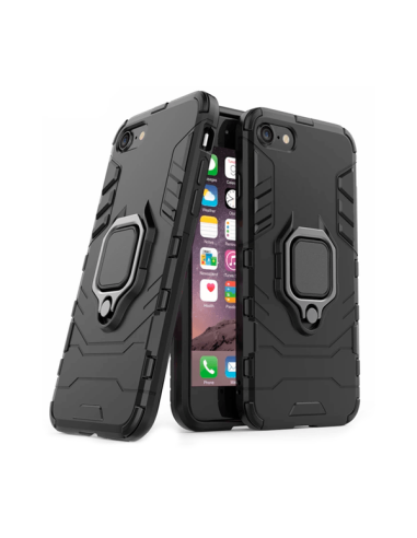 Capa Military Defender 3x1 Anti-Impacto para Apple iPhone SE 2022 - Preto