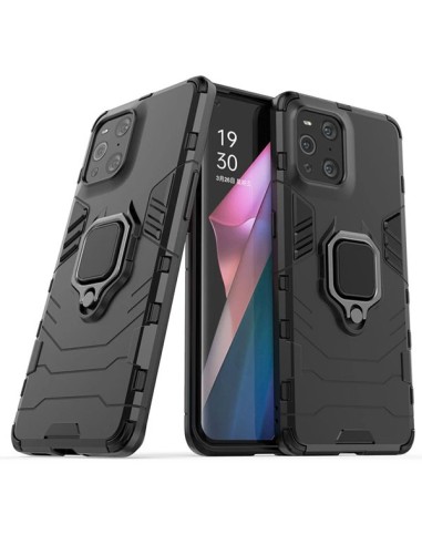 Capa Military Defender 3x1 Anti-Impacto para Oppo Find X3