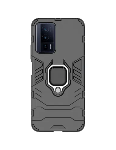 Capa Military  Defender 3x1 Anti-Impacto para Xiaomi Poco F5 Pro - Preto