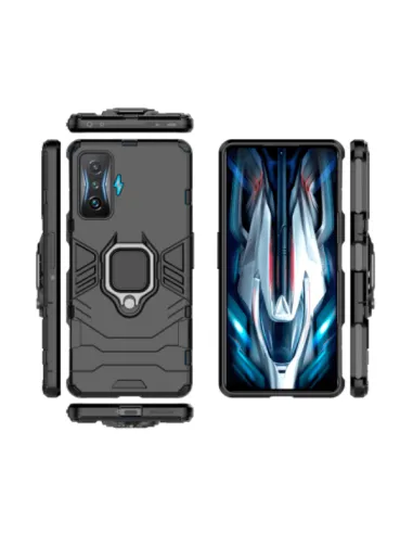 Capa Military  Defender 3x1 Anti-Impacto para Xiaomi Redmi K50 Gaming - Preto