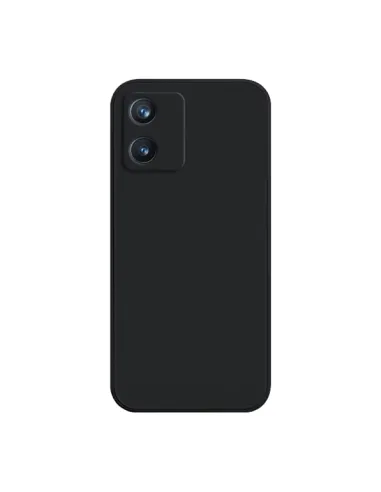 Capa Silicone Líquido para Alcatel 1B (2022) - Preto