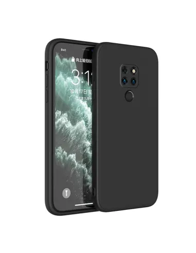 Capa Silicone Líquido para Huawei Mate 20X 5G - Preto