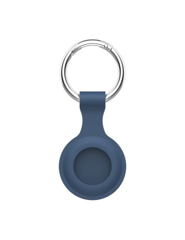 Capa Porta-Chaves SmoothSilicone para Apple AirTag - Azul Escuro
