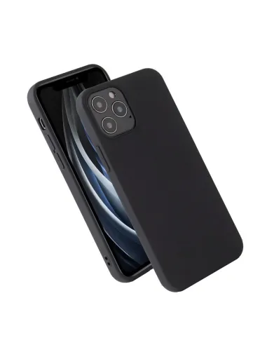 Capa Silicone Líquido para iPhone 12 Pro Max - Preto