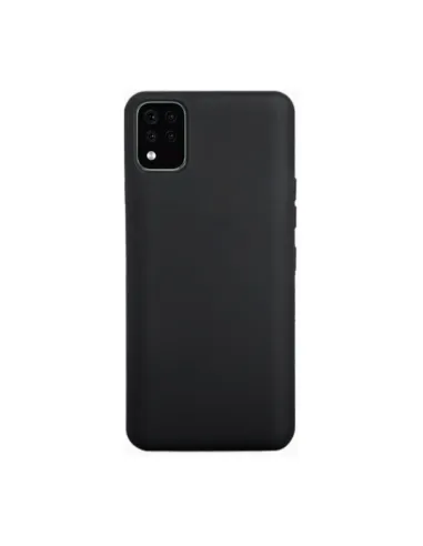 Capa Silicone Líquido para LG K42 - Preto