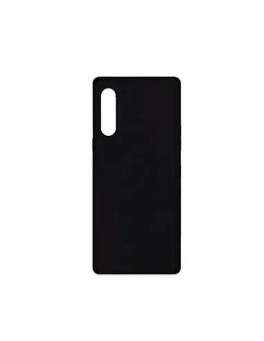 Capa Silicone Líquido para LG Velvet - Preto