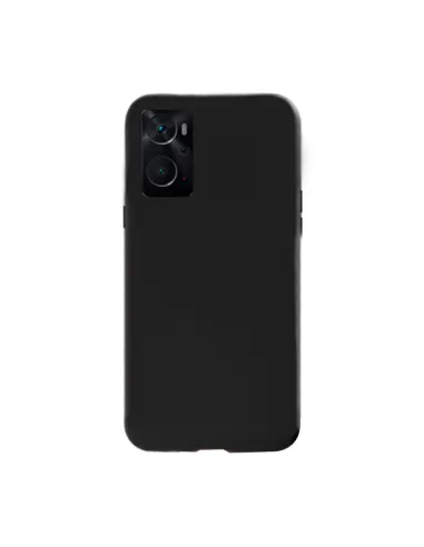 Capa Silicone Líquido para Oppo A36 - Preto