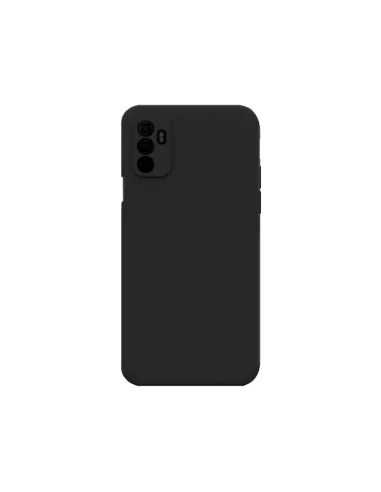 Capa Silicone Líquido para Oppo A53s 5G - Preto