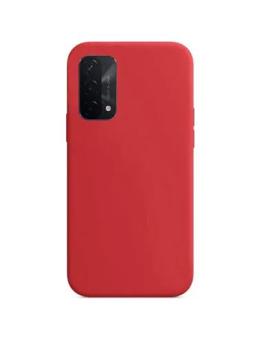 Capa Silicone Líquido para Oppo A93 5G - Vermelho