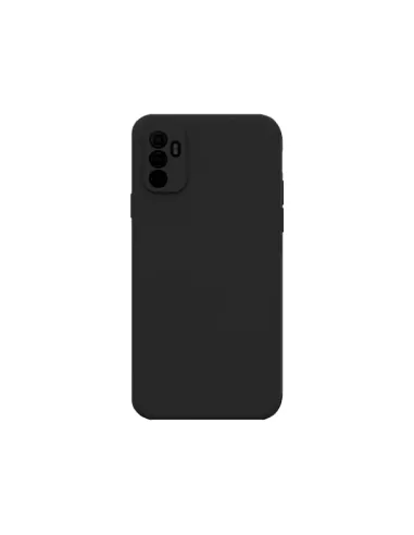 Capa Silicone Líquido para Oppo F19 Pro+ 5G - Preto