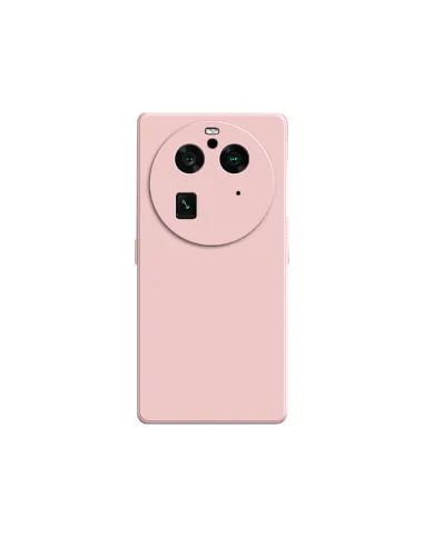 Capa Silicone Líquido para Oppo Find X6 Pro - Rosa