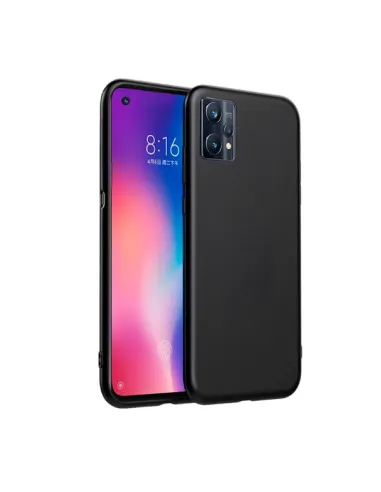 Capa Silicone Líquido para Realme 9 Pro - Preto