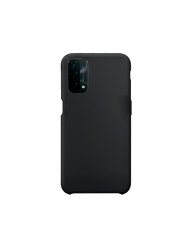 Capa Silicone Líquido para oneplus Nord N200 5G - Preto