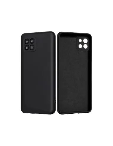 Capa Silicone Líquido para Samsung Galaxy A22 - Preto