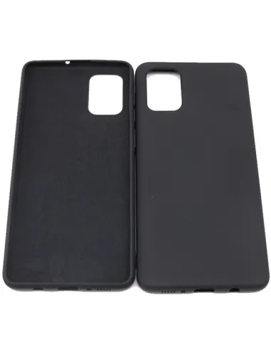 Capa Silicone Líquido para Samsung Galaxy A51 5G - Preto