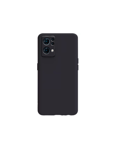 Capa Silicone Líquido para Oppo Reno7 Pro 5G - Preto