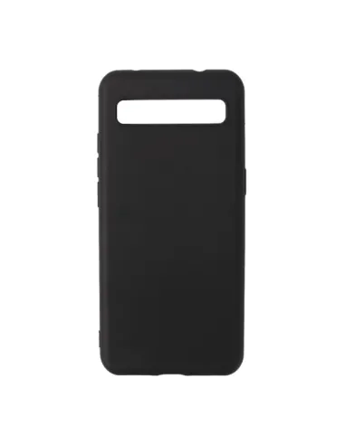 Capa Silicone Líquido para TCL 10 Plus - Preto