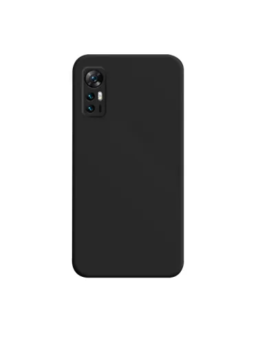 Capa Silicone Líquido para TCL 30 5G - Preto