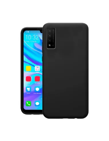 Capa Silicone Líquido para TCL 30 V 5G - Preto