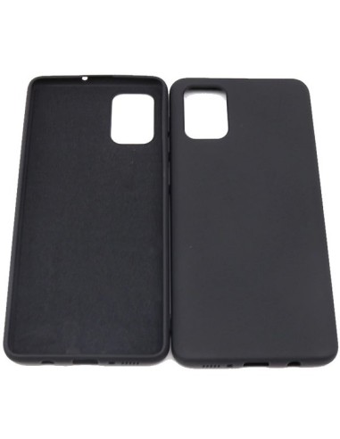 Capa Silicone Líquido para Samsung Galaxy A21s - Preto