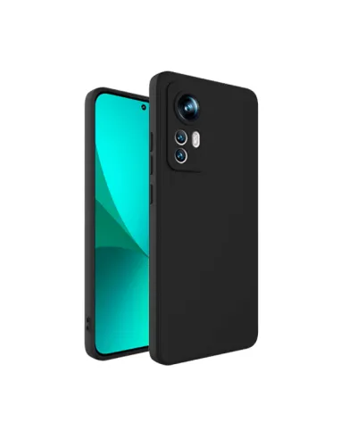 Capa Silicone Líquido para Xiaomi 12 Pro - Preto