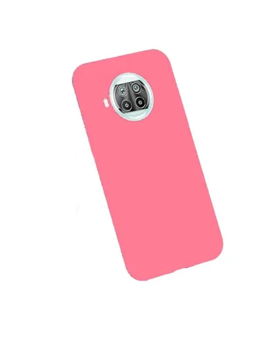 Capa Silicone Líquido para Xiaomi Mi 10i 5G - Rosa