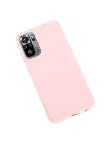 Capa Silicone Líquido para Xiaomi Poco M3 Pro - Rosa