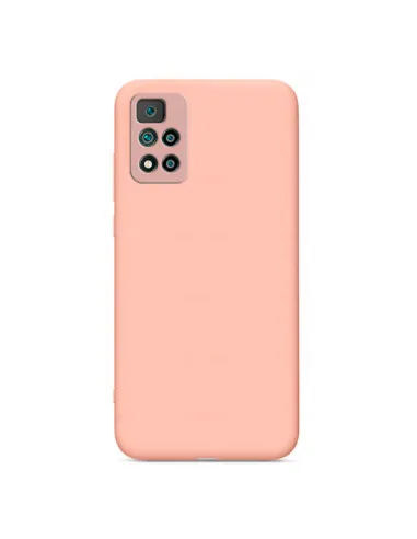 Capa Silicone Líquido para Xiaomi Poco X4 NFC - Rosa