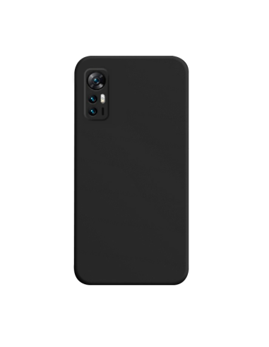 Capa Silicone Líquido para TCL 30+ Plus - Preto