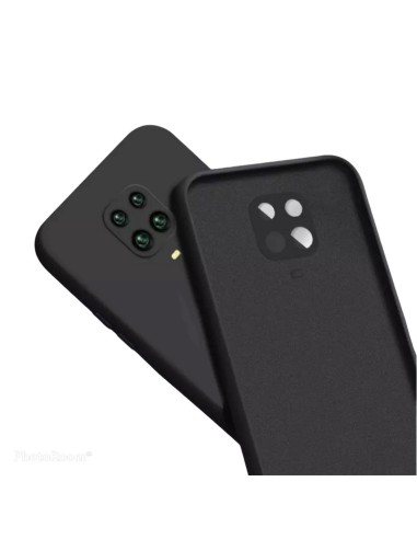 Capa Silicone Líquido para Xiaomi Poco M2 Pro - Preto