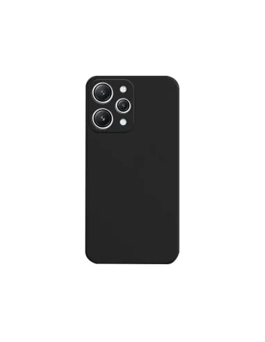 Capa Silicone Líquido para Xiaomi Redmi Note 12R - Preto