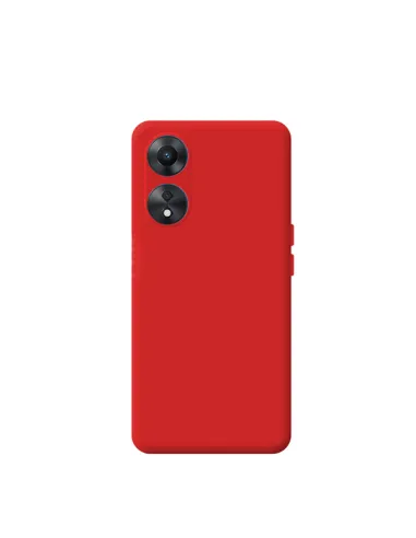 Capa Silicone Líquido  para Oppo A1 5G - Vermelho